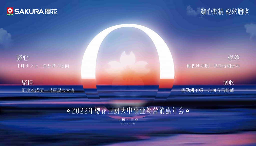 2022樱花中国云年会，多地线上互动，高端云会场获无数好评